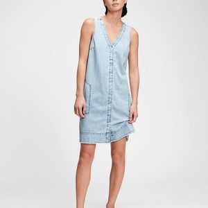 NWT Sleeveless Denim Dress
